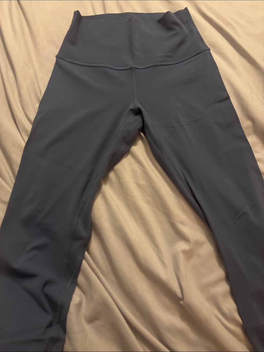 lululemon align 23” size 4 iron blue